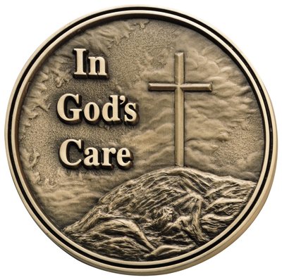 In God's Care Medallion