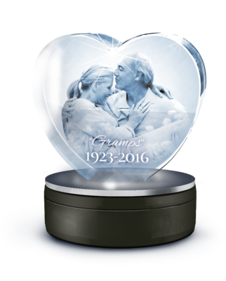 Small Love 3D Crystal Tribute